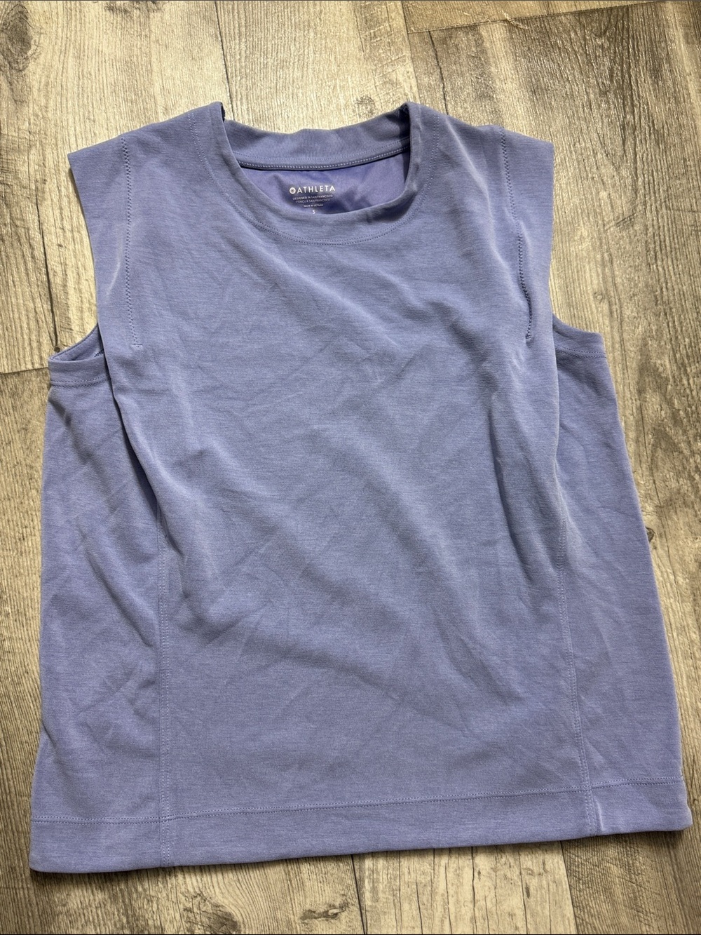 Athleta Sleeveless Muscle Tank in Slate Blue - Picture 3 of 4